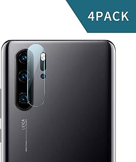 Newseego Compatible con el Protector de Lente de c?mara Huawei P30 Pro [4 Pack] Protector de Vidrio Flexible Transparente - Alta definici?n con Borde Redondo 2.5D Protector [Anti-Scratch] - Clear