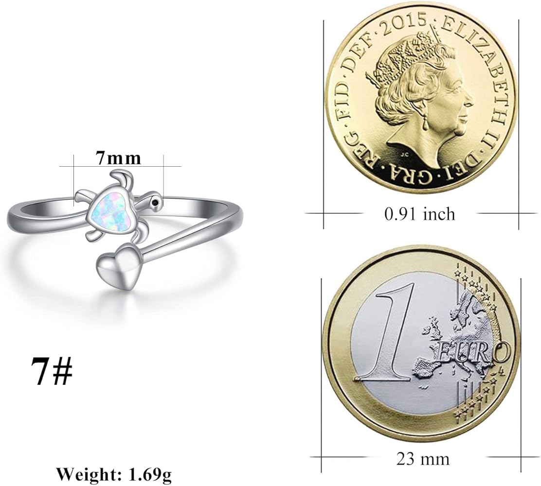 GAUEIOUR Braccialetto A Tema Tartaruga Marina, A Tema Natura Oceanica - Foto 8