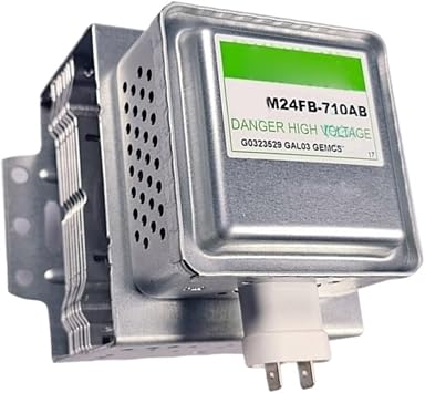 Microwave Magnetron Tube M24FB-710AB Microwave Part Kitchen Appliances Part Microwave Oven Tube Metal Texture