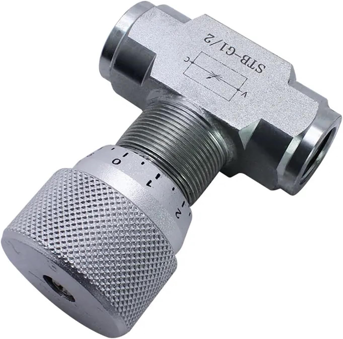 STB-G1/2 Cylinder Speed Control Valve, Flow Control Valve Hydraulic Throttle Valve STU-G1/4 STB-G3/8 STB-G1/4(STB G1-2)