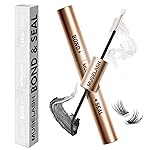 MUSELASH Lash Bond and Seal Lash Clusters Eyelash Extensions Long Lasting Eyelash Glue Waterproof DIY Extension Glue Individual Gentle