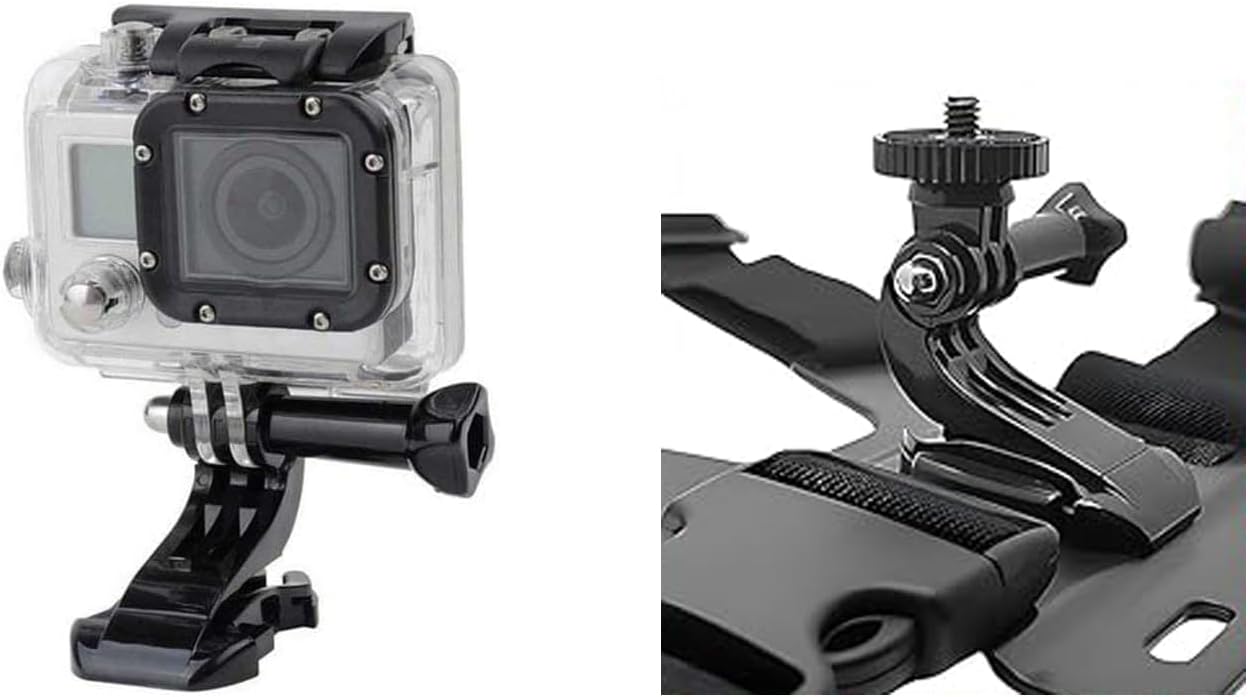 Adjustable Chest Mount Harness for Insta 360 X5 X4 X3 X2 X ACE Pro ONE RS R GO 2 3, Chest Strap Body Mount for Gopro Hero Series and Fusion Max, DJI OSMO Action, AKASO and Most Action Cameras