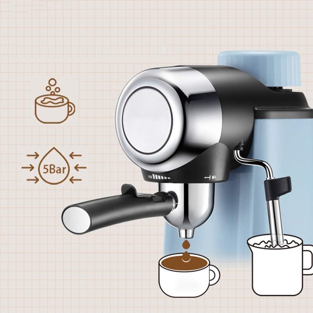 Coffee Machine Coffee Maker, Office Household Italian Semi-Automatic Pumped Coffee Machine Milk Frother The New
