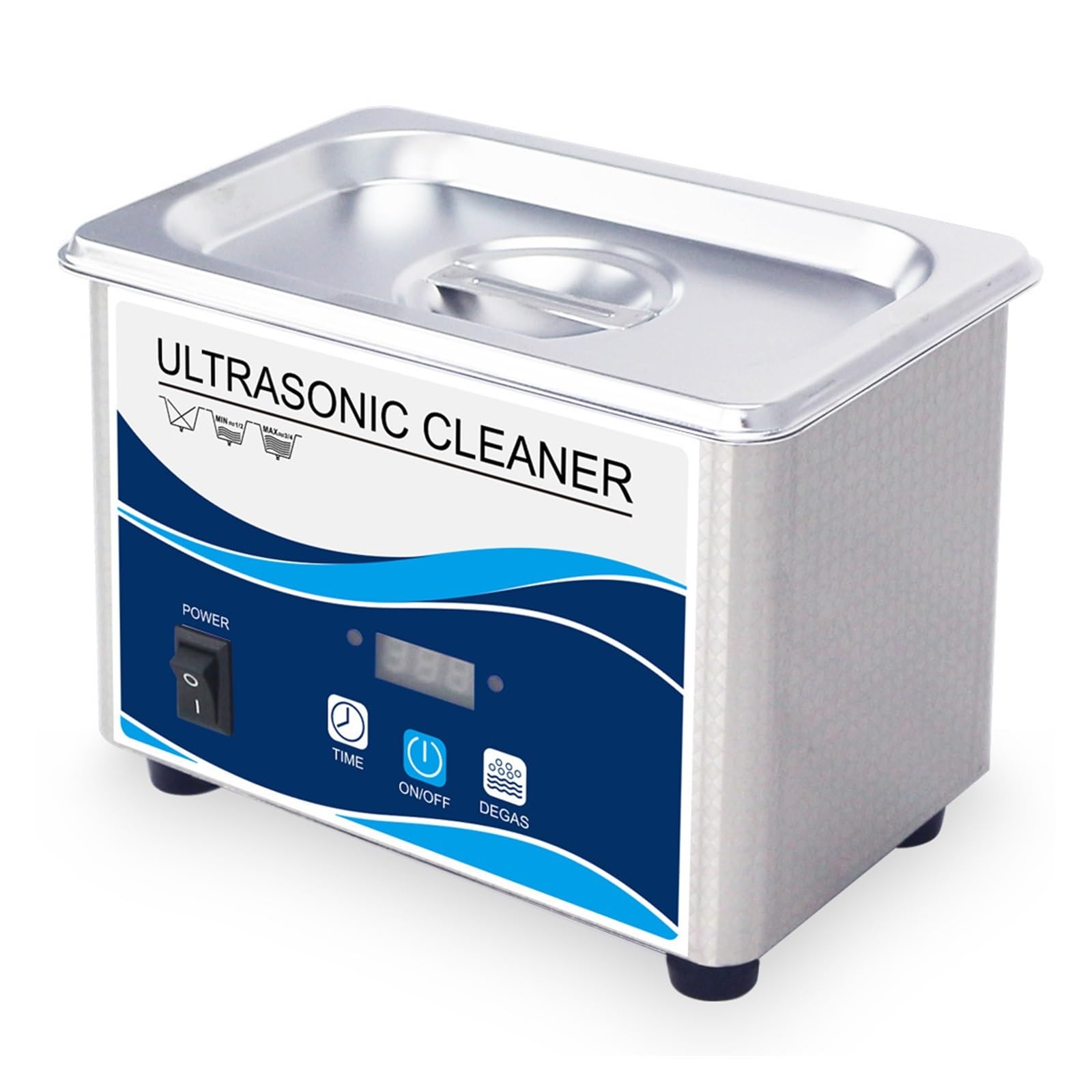 800ml 80W Myjka Ultradźwiękowa Pralka Ze Stali Nierdzewnej Okulary Zegarek Biżuteryjny Proteza Mini Fala Ultradźwiękowa Zbiornik Do Czyszczenia