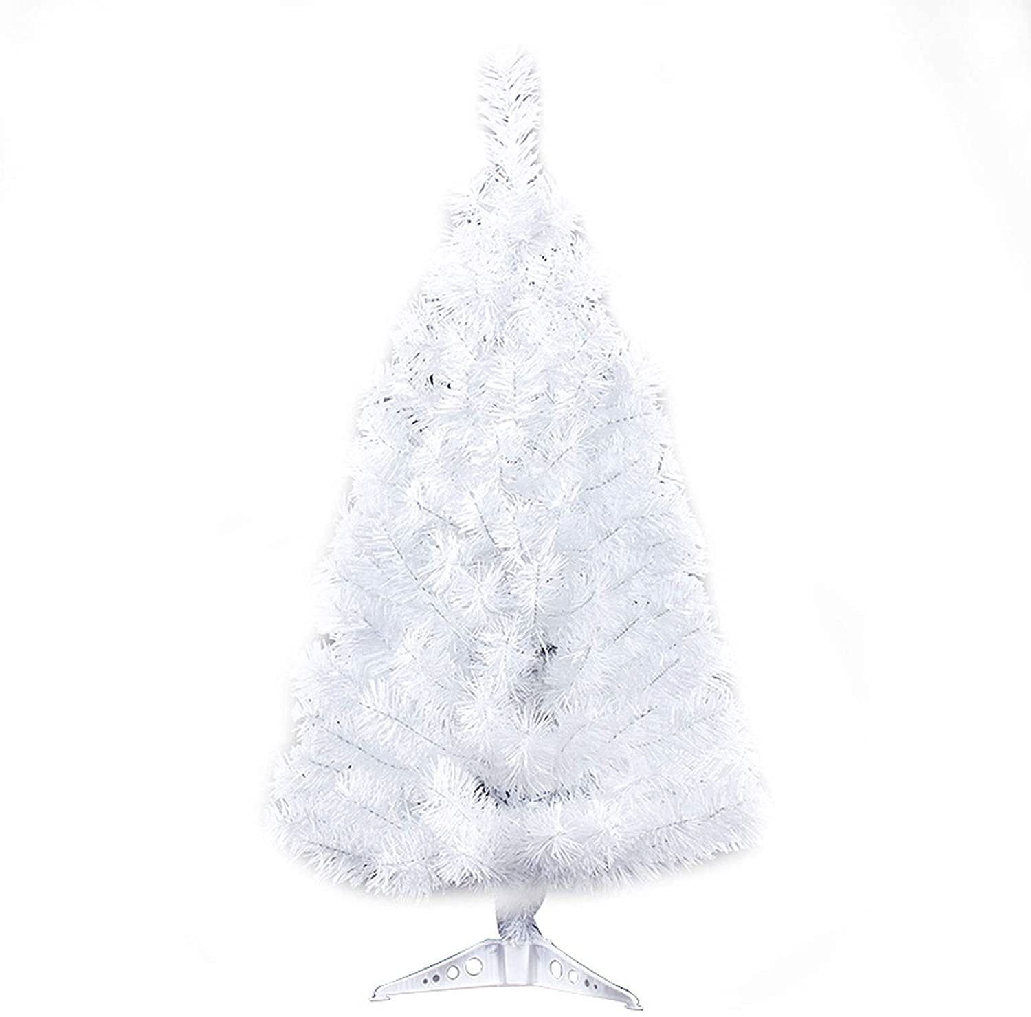 Pre-lit Christmas Tree Artificial Christmas Trees Christmas Tree Small Christmas Tree, For Decorating The Christmas Trees, Best Gift For Your Girl (Color : White, Size : 23.6INCH) (White 35.4INCH)