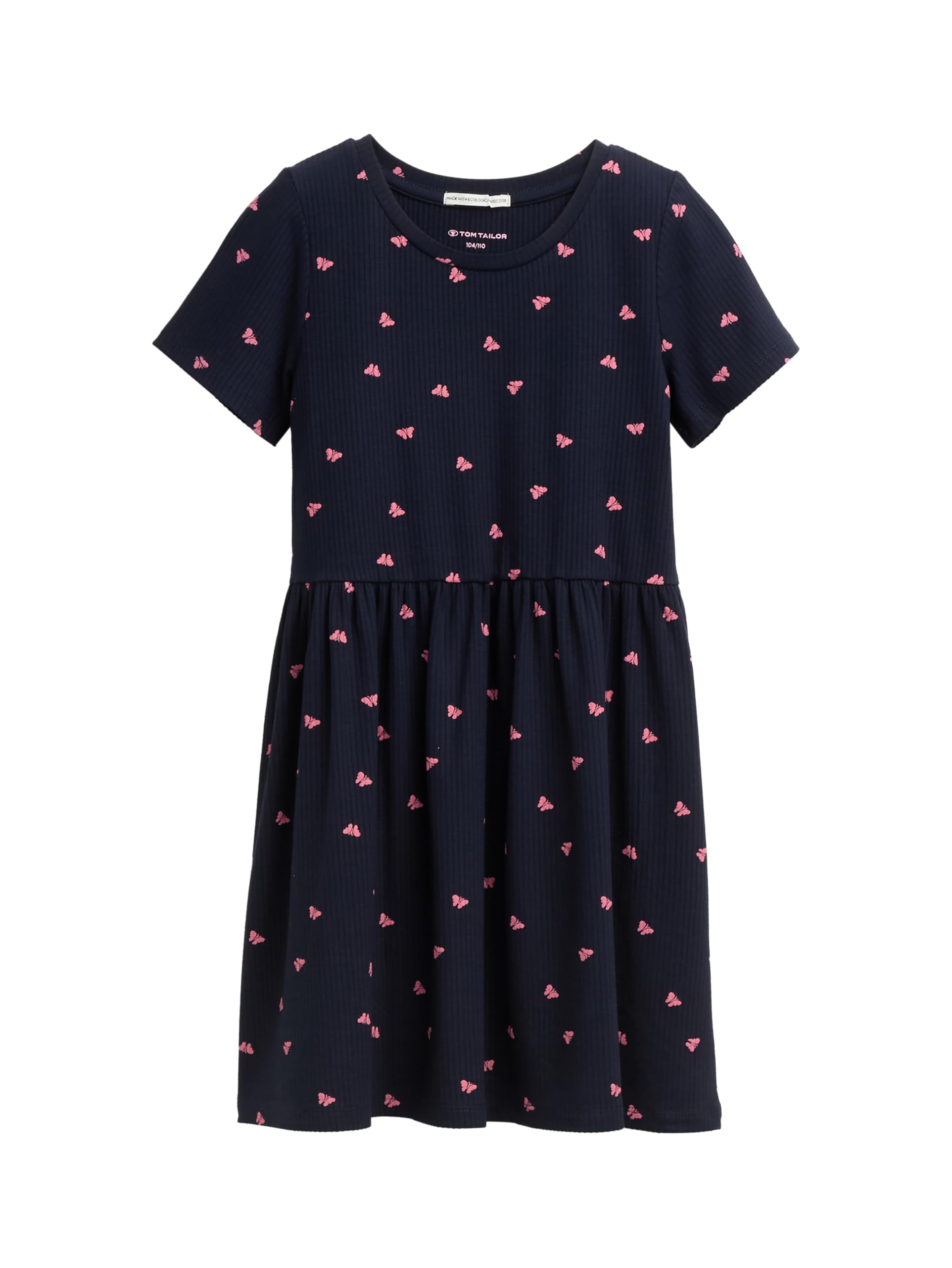 Tom Tailor Mädchen Kinder Mini-Kleid mit Muster