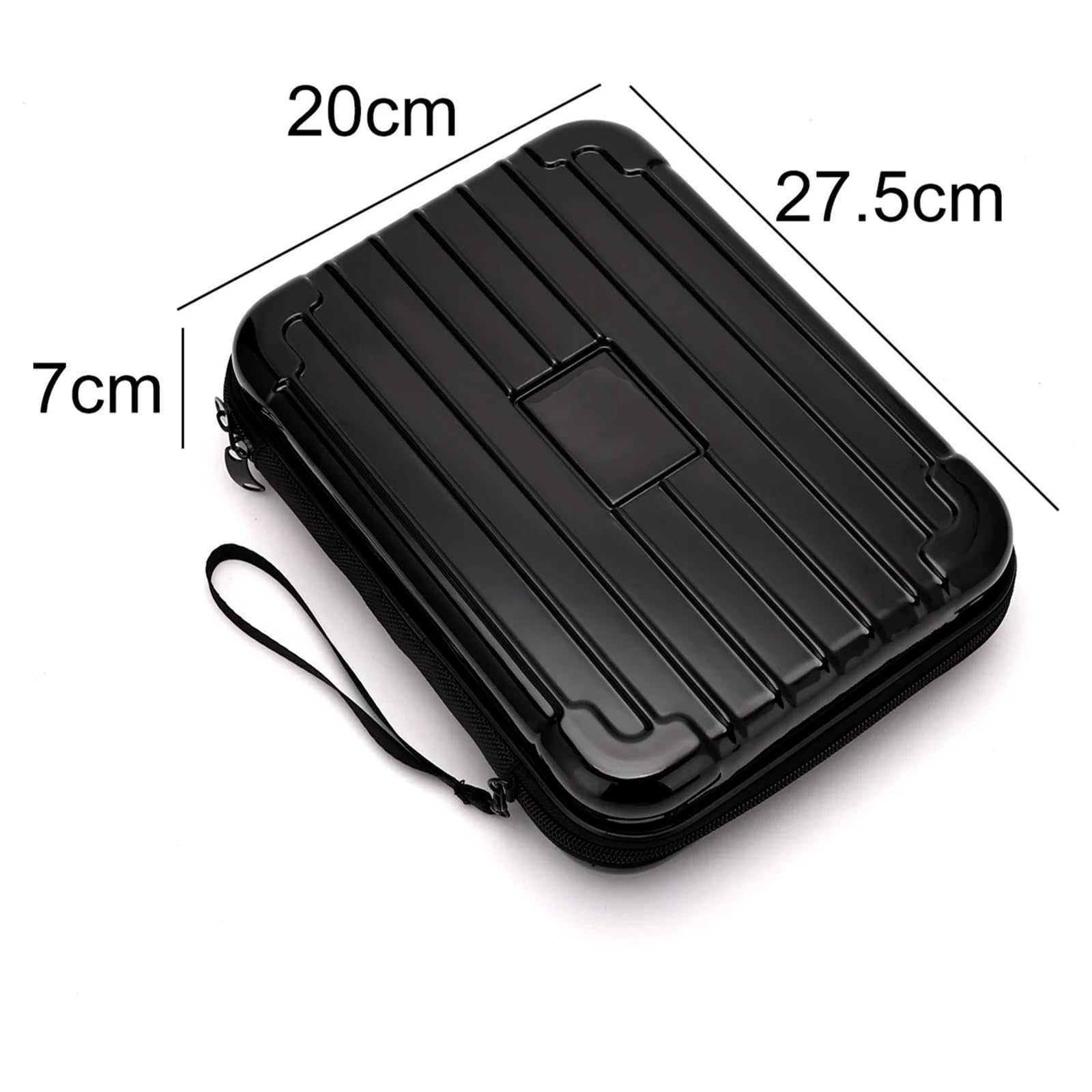Friseur Werkzeugtasche Friseur Werkzeug Tasche Stoßfest Männer Barber Elektrische Clipper Box Tragbare Haar Trimmer Reise Trage Box(L)