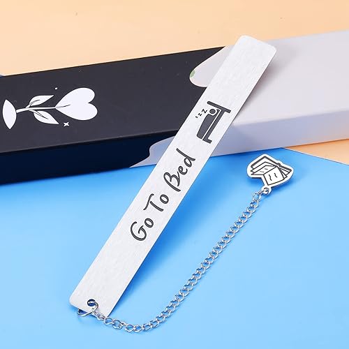 Miniatura 4 de Regalos para amantes de los libros, marcapáginas de doble cara para mejores amigos, niños, divertido marcapáginas para lectores, mujeres y hombres,