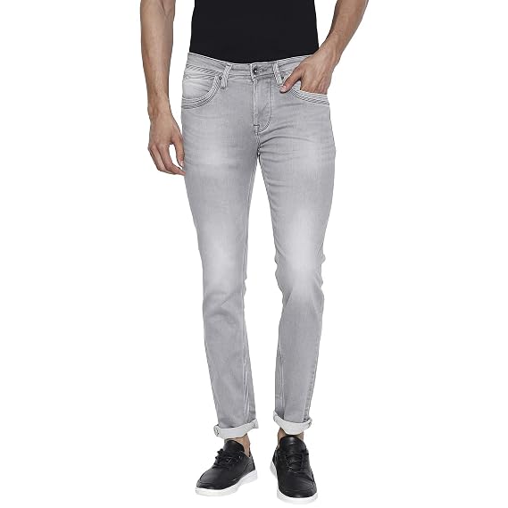 Buy Integriti Grey Skinny Fit Men's 