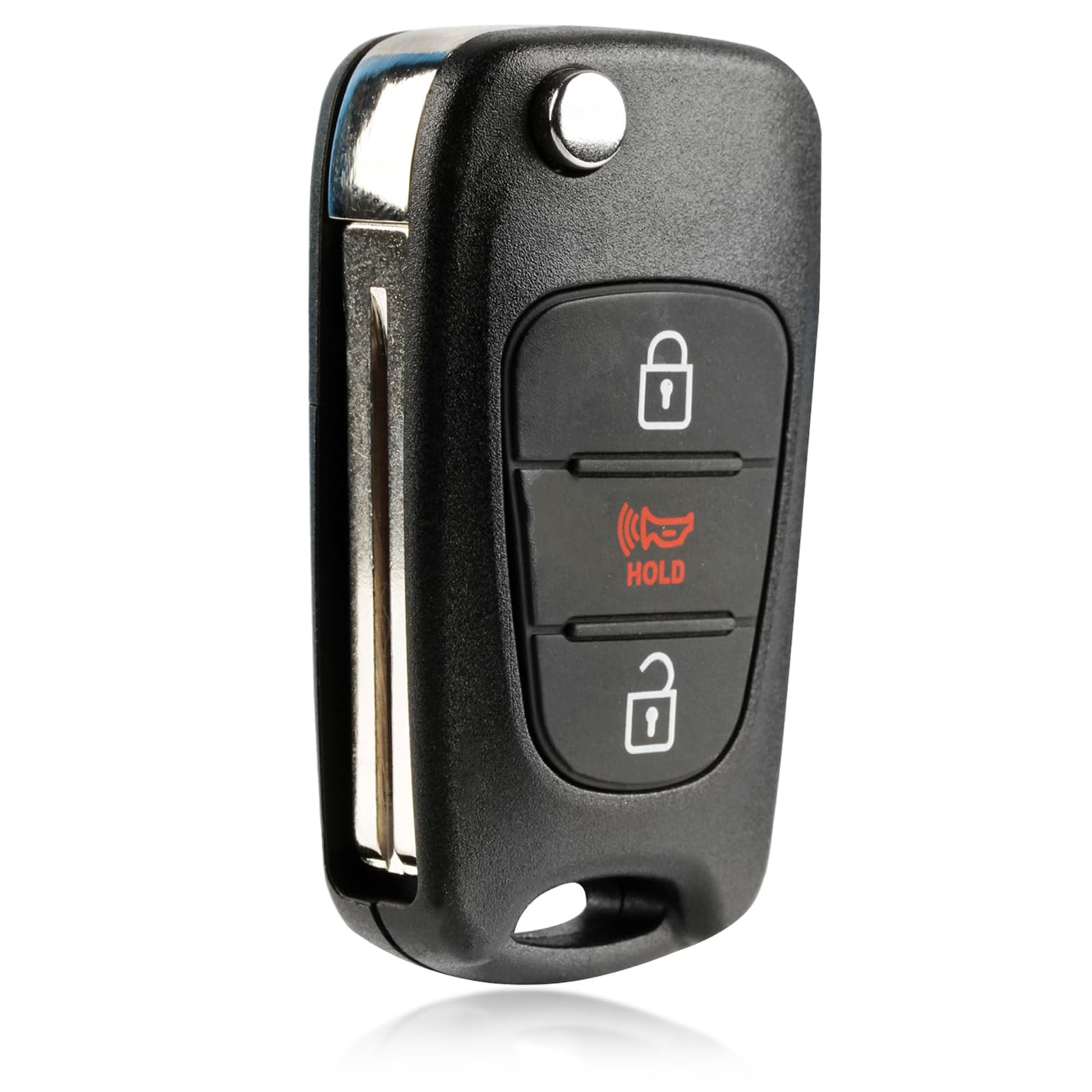 USARemote Key Fob Replacement for 2012 2013 Kia Sportage 3-Button Keyless Entry Remote Flip Key NYOSEKSAM11ATX SL 95430-3W701