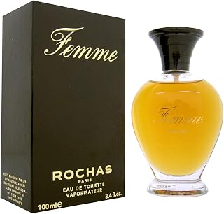 Rochas Femme Edt for Women 3.4 Oz/ 100 Ml, 3.4 Fluid_Ounces