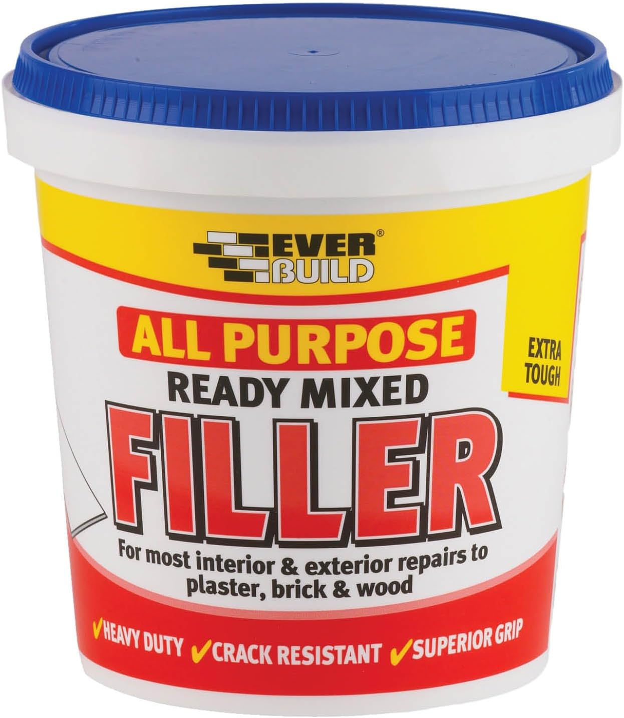 Everbuild All Purpose Ready Mixed Filler, White, 600 g