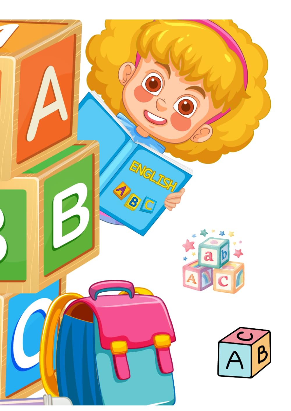 Alphabet Coloring Book for Kids: A Fun ABC Coloring Book for Kids Ages 3-5