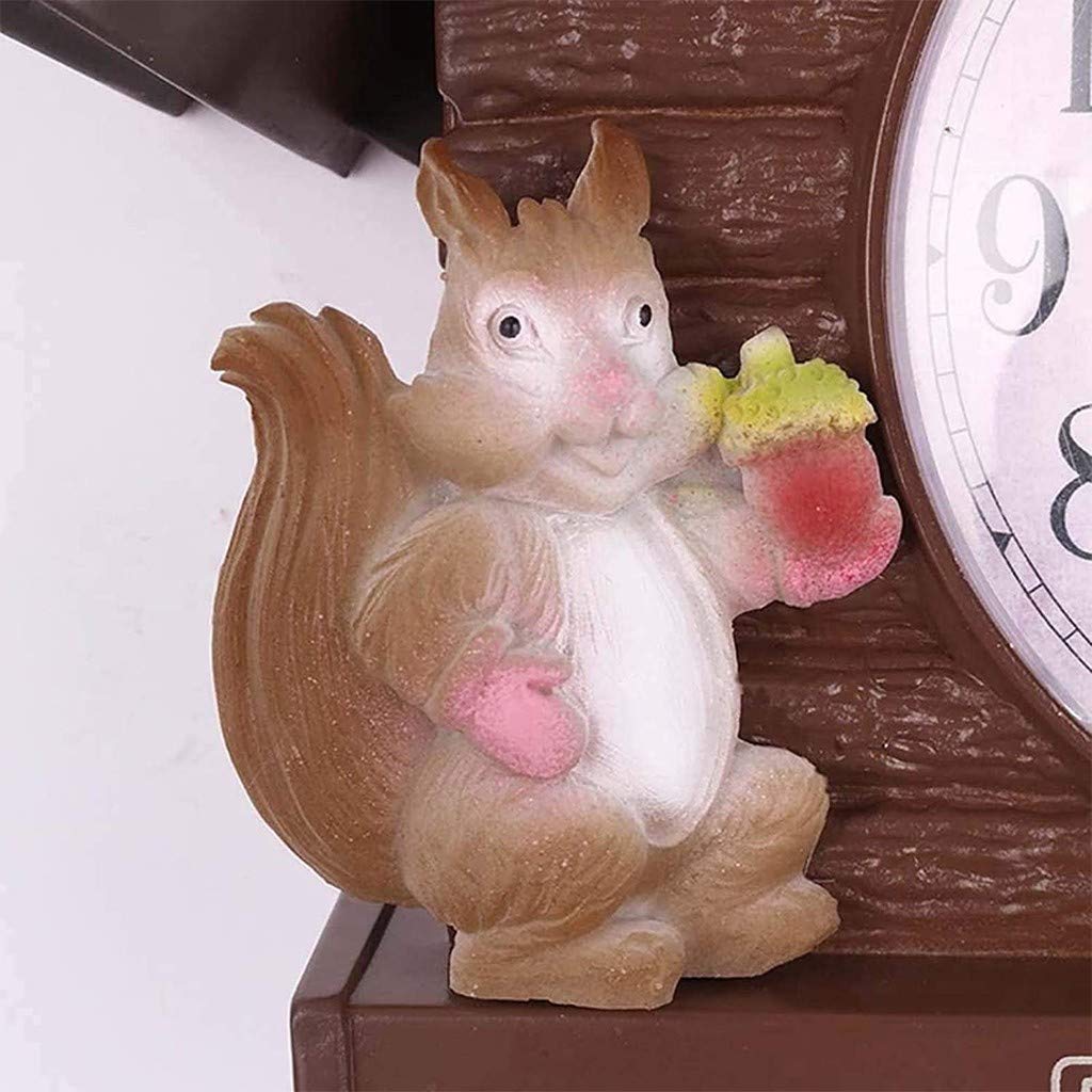 Orologio A Cucù Europeo In Resina - Con Pendolo, Uccellino Cantante E Spegnimento Notturno Automatico - Foto 10