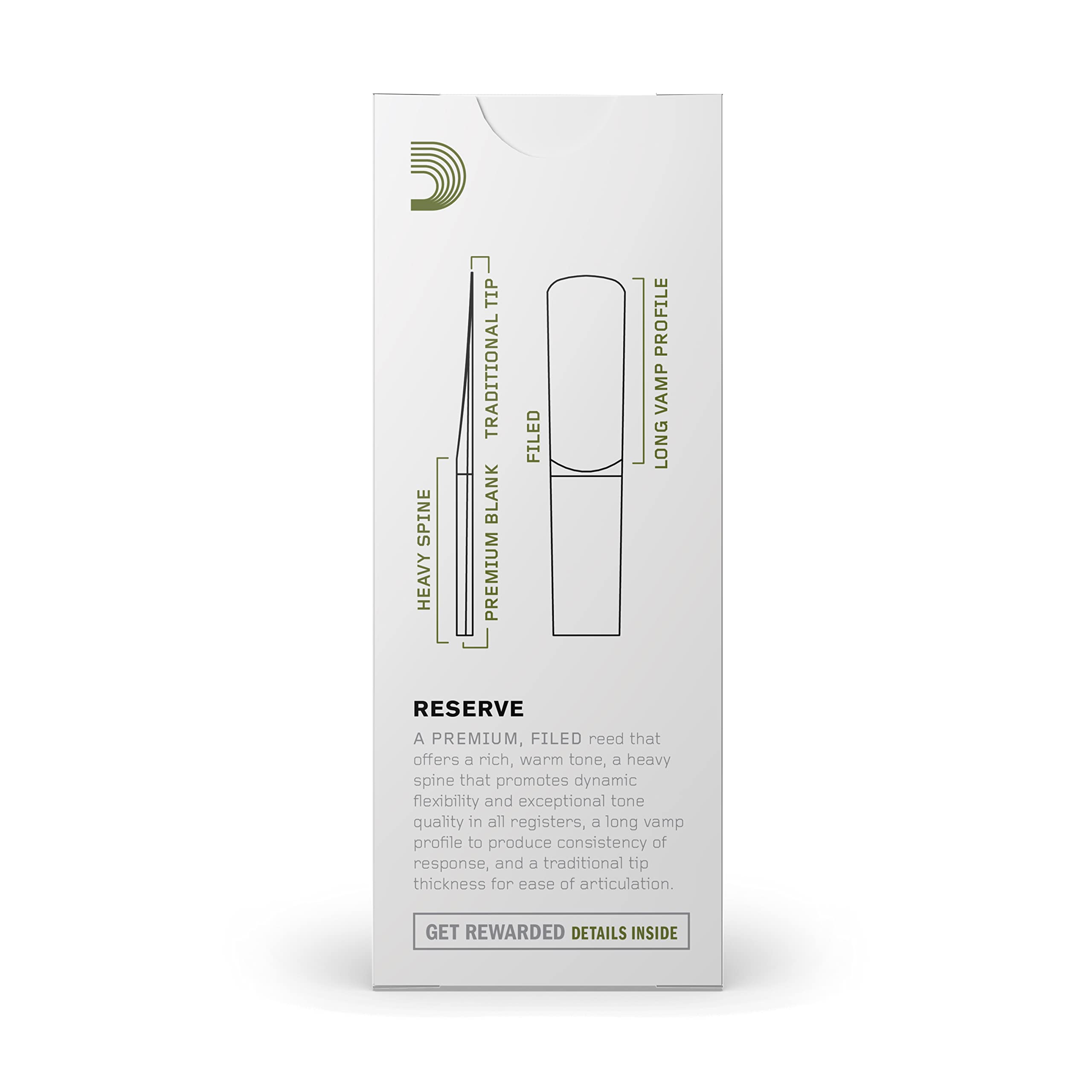 Amazon.co.jp: D'Addario WoodWinds ダダリオ リード テナーサックス用