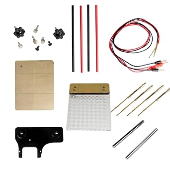 Bdm Test Board Frame Kit, 12.2 X 7.9 X 2 In, Acrylic Panel With Probe Pins & Power Supply, For Bdm100 And Ktag