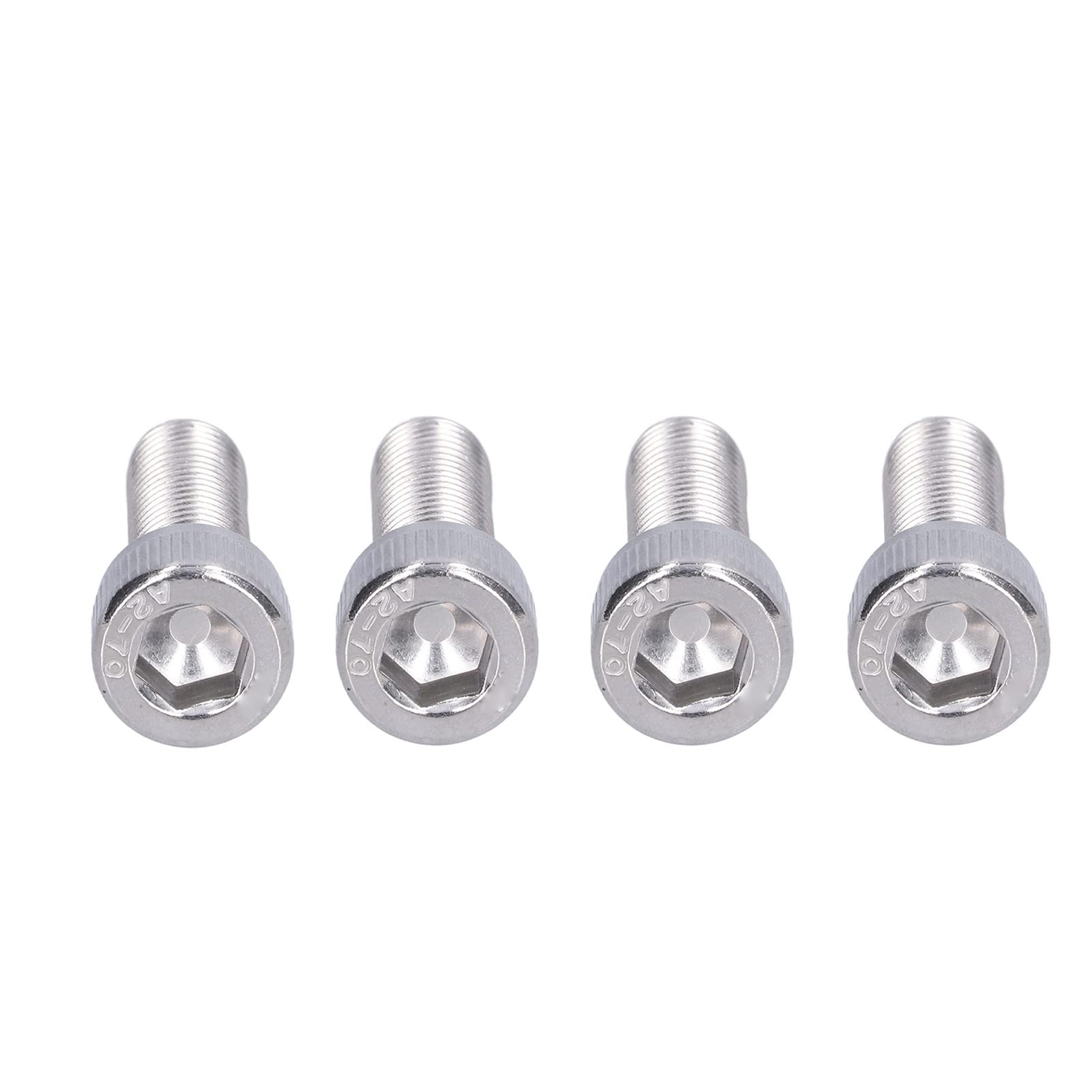 M10X1 25 Schraube M10 1,25 4 Pezzi Bullone Esagonale con Esagono Incassato Vite in Acciaio Inossidabile A2 1,25 Mm Fissaggio a Passo Fine Hardware (M10*30)
