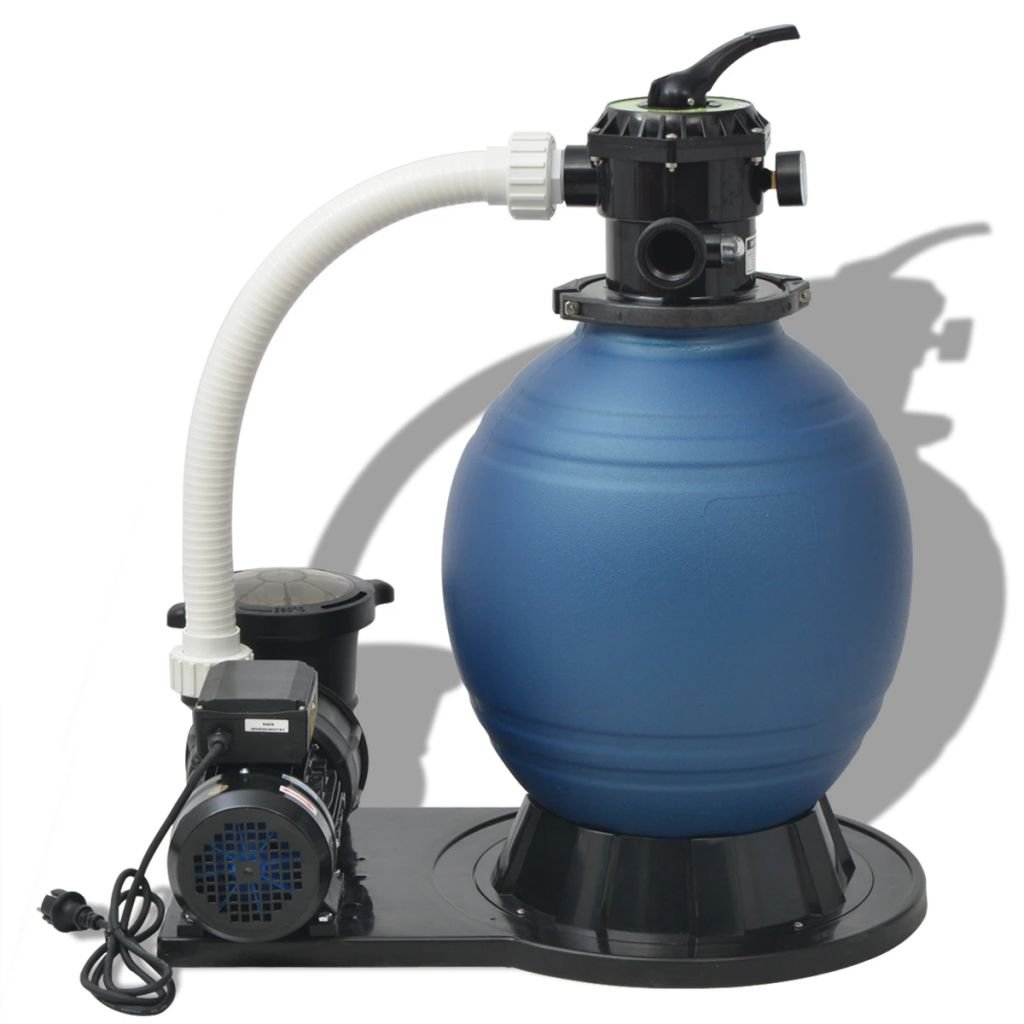 Festnight 2 Unidades Filtro de Arena para Piscina,Depuradora de Agua para Piscina,Bomba Filtro de Arena,Depuradora Piscina 1000 W 16800 l/h XL