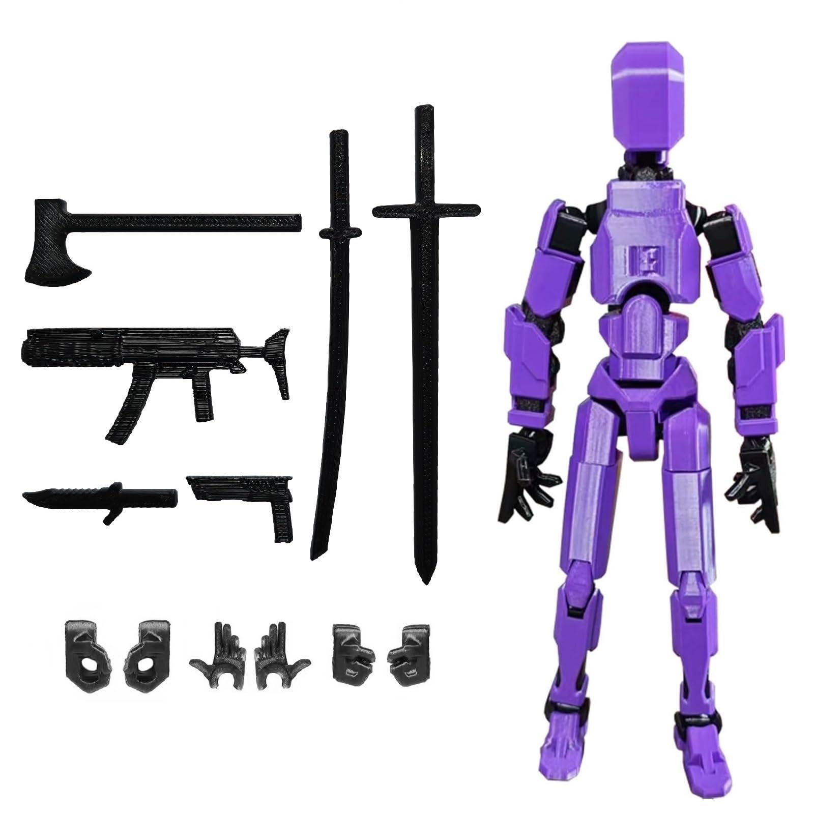 Amazon.com: FoxVilla Assembly Completed T13 Action Figure, Titan