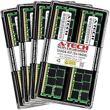 A-Tech 128GB Kit 8x16GB RAM for Supermicro SuperWorkstation 7037A-i, 7047A-73, 7047A-T, 7047A-T/73 | DDR3 1600MHz PC3-12800 ECC RDIMM 2Rx4 1.5V Registered Server Memory Upgrade
