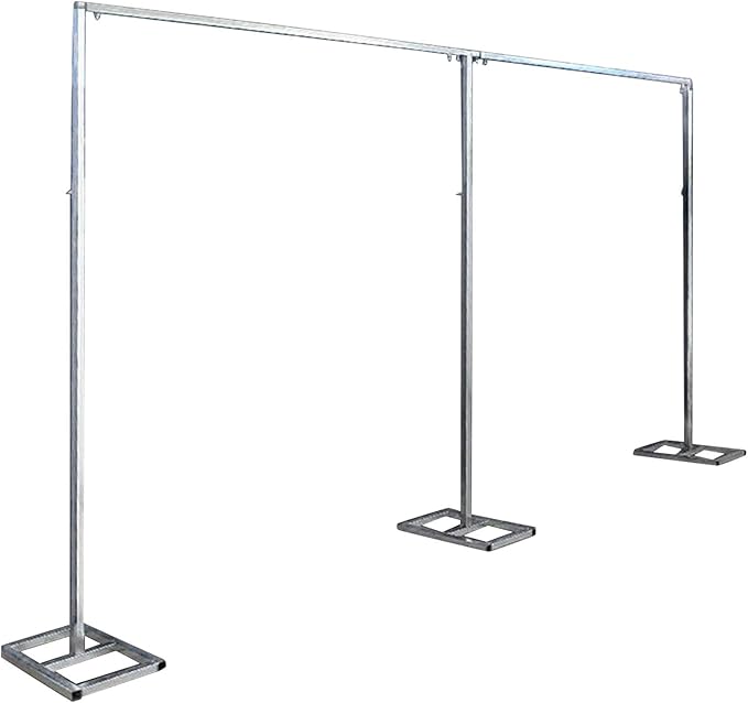 20ft x 10ft Backdrop Stand Pipe Kit Heavy Duty Wedding