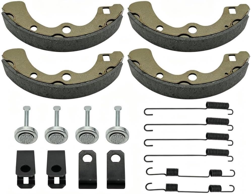 Rear Brake Shoes Springs Pins Left Right 41048-1132