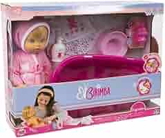 Set Bagnetto Birimba Con Bambola E Accessori - Sederino Rosso, Vasca Rosa - Foto 12