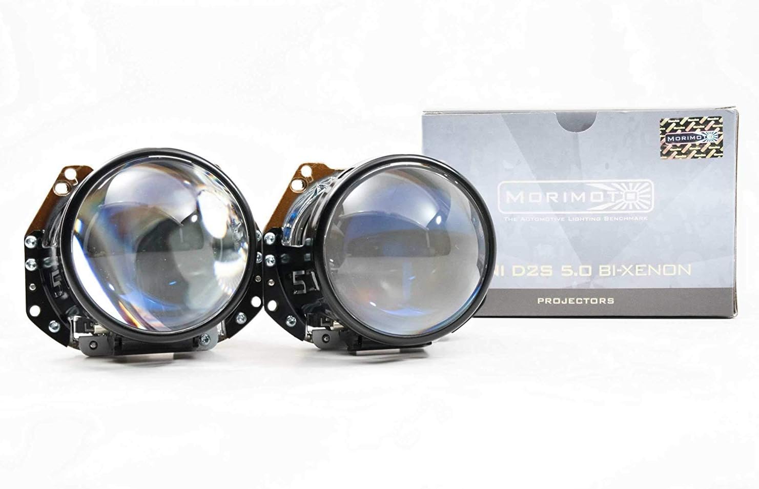 Morimoto PR56 Bi-Xenon Mini D2S 5.0 (Round Lens/LHD) HID & LED Projector (SINGLE PROJECTOR)