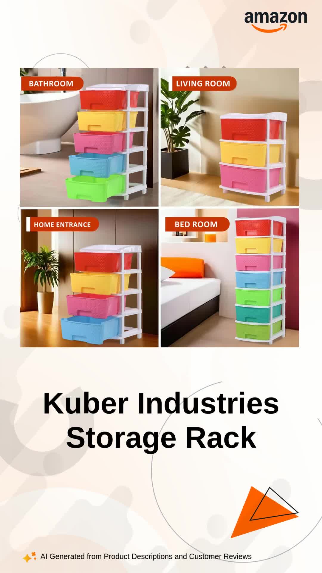 Watch Kuber Industries Storage Rack on Amazon Live