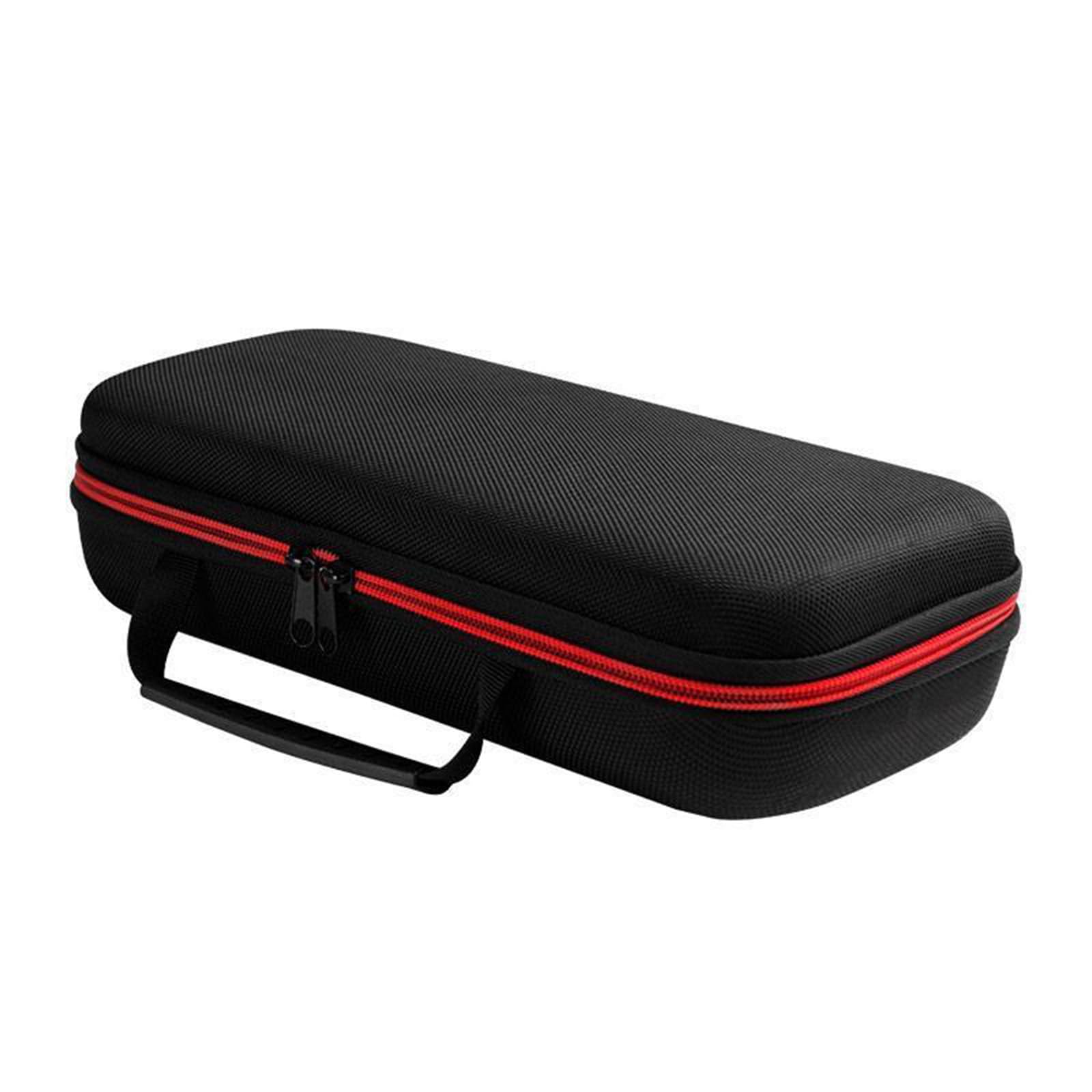 Custodia per microfono, anti-caduta, portatile, lavalier, risvolto, in EVA, rigida, da viaggio, custodia da trasporto per cuffie e microfono wireless, Nero , custodia per microfono