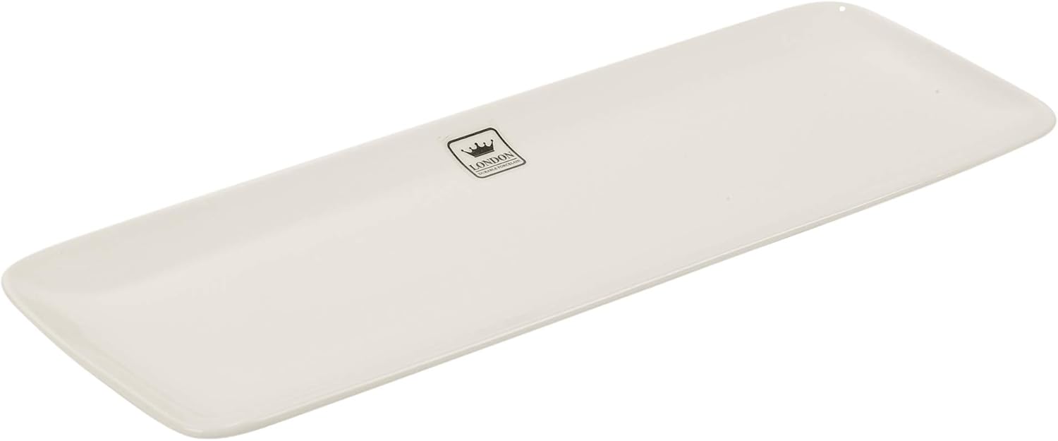 Porcelain Ceramic Rectangle Serving Trays Table Dish Plates Dinner ...