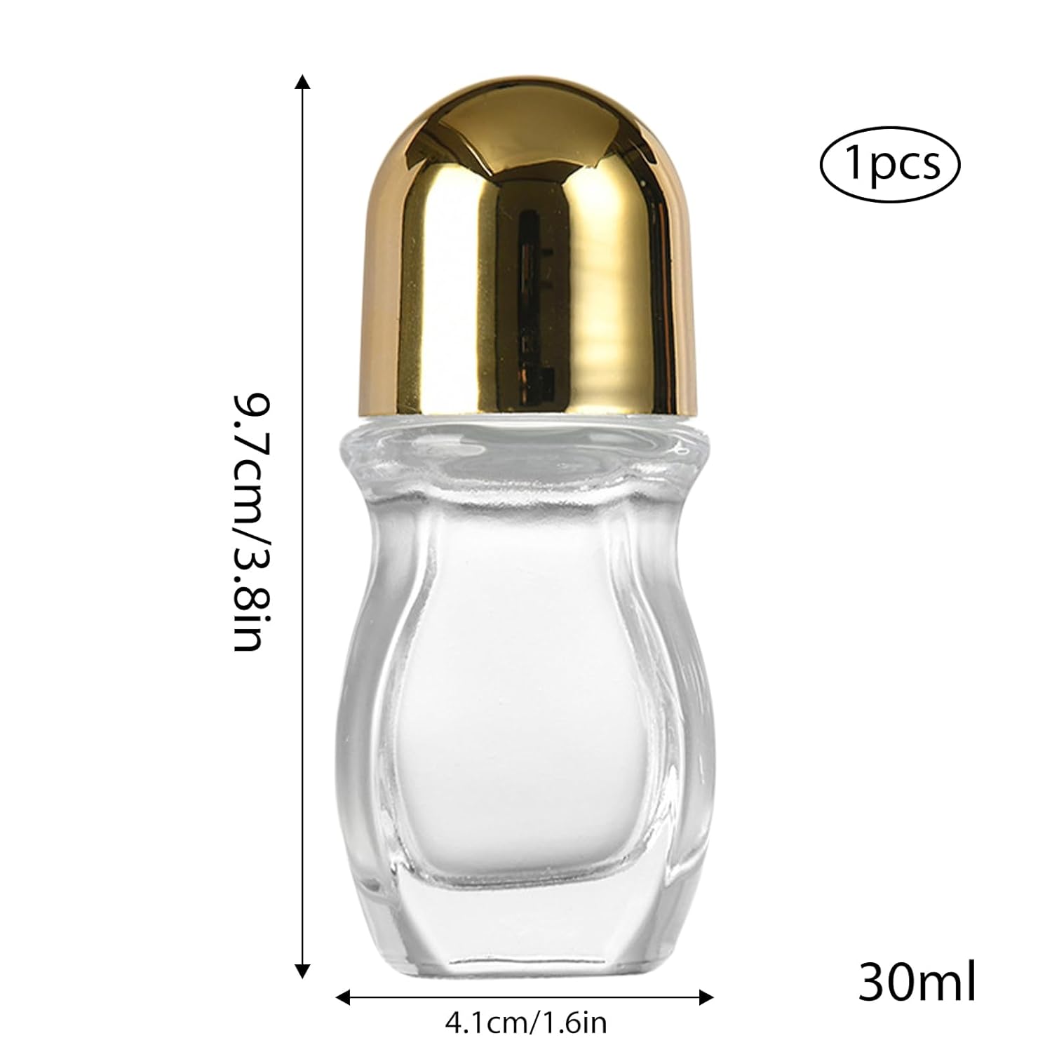 Convenient Clear Glass Bottles Convenient Containers For Liquids Essential Oil Storage Case Organized For Women