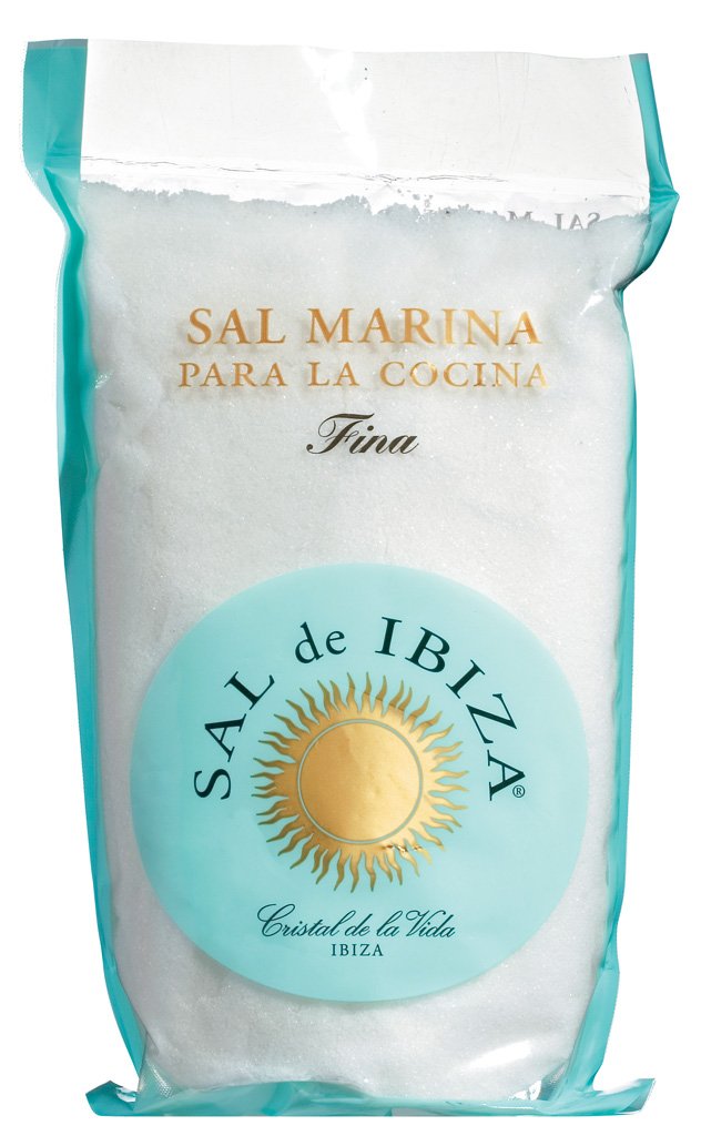 Sal de Ibiza Fleur de Sel, feines Meersalz aus Ibiza im Beutel 1000g