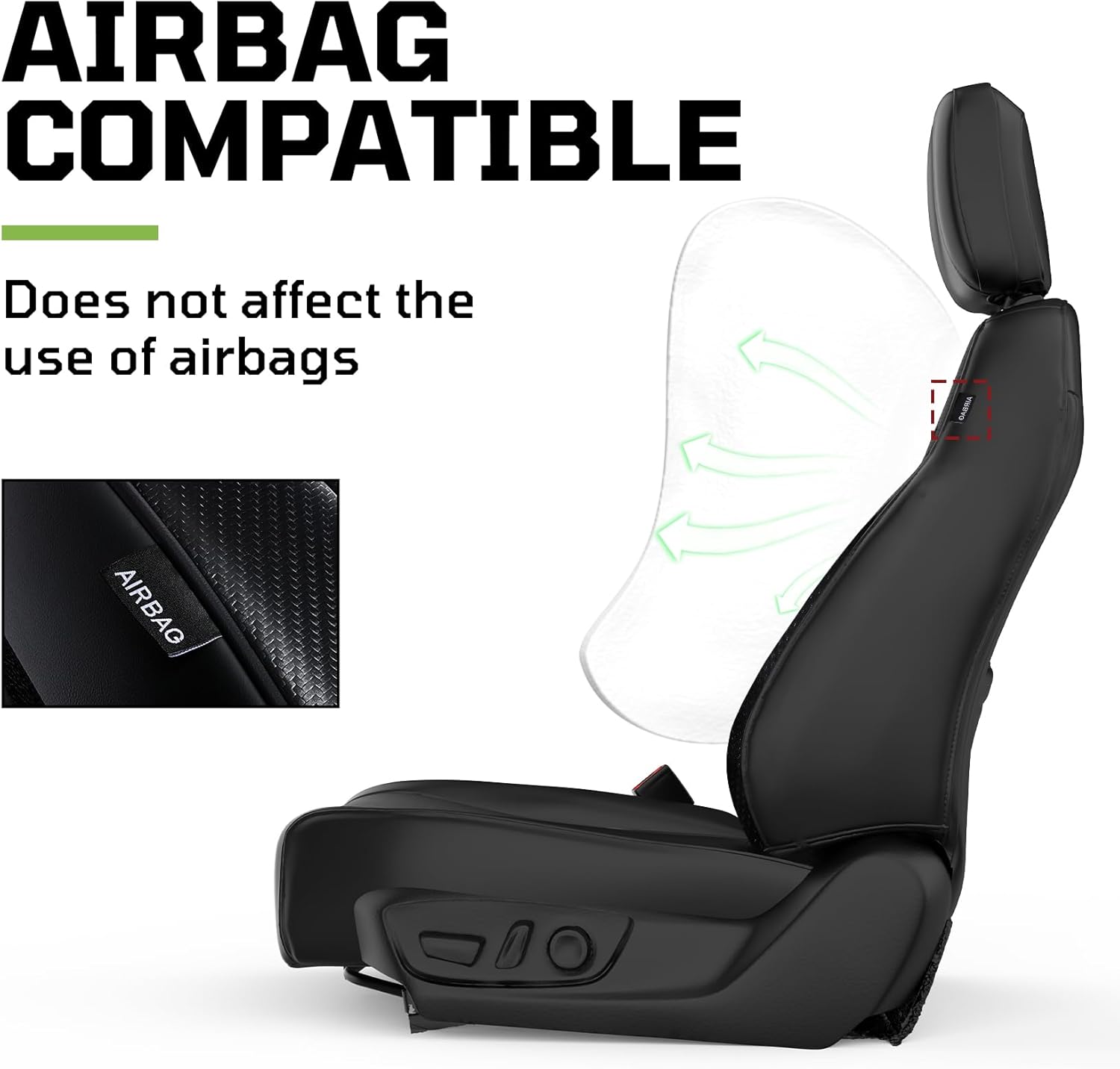 Fit for 2021-2025 Ford F150 F250 F350 F450 XL XLT Car Seat Cover,Full Coverage Car Seat Covers Full Set,Faux Leather Luxury Seat Covers,Custom Waterproof and Comfortable Seat Covers for Trucks(Black)