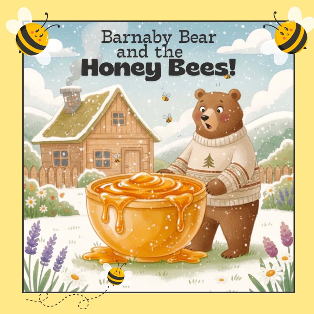 Barnaby bear and the honey bees!: children's book , bear and honey story