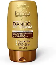 Forever Liss Leave-In Banho De Verniz Forever Liss Dourado 150Gr