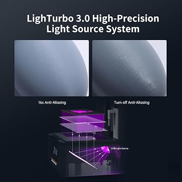 ANYCUBIC Resin 3D Printer, Photon Mono M7 MAX 13.6-inch 7K Mono LCD, High Precision, Temperature Control, Efficient Productivity, Large Printing Size of 11.73 x 6.46 x 11.81 Inch