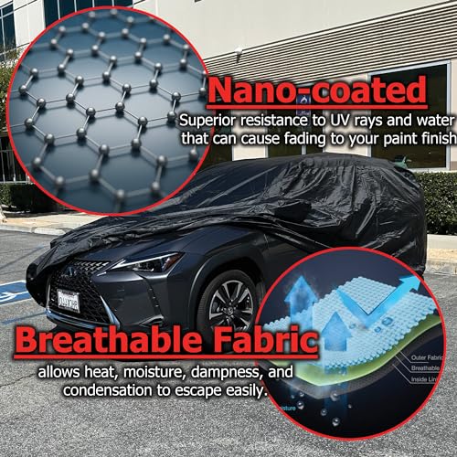 Image of Custom FIT Car Cover fits 2020-2025 Chevy Corvette C8 XTREMECOVERPRO Diamond Series Black
