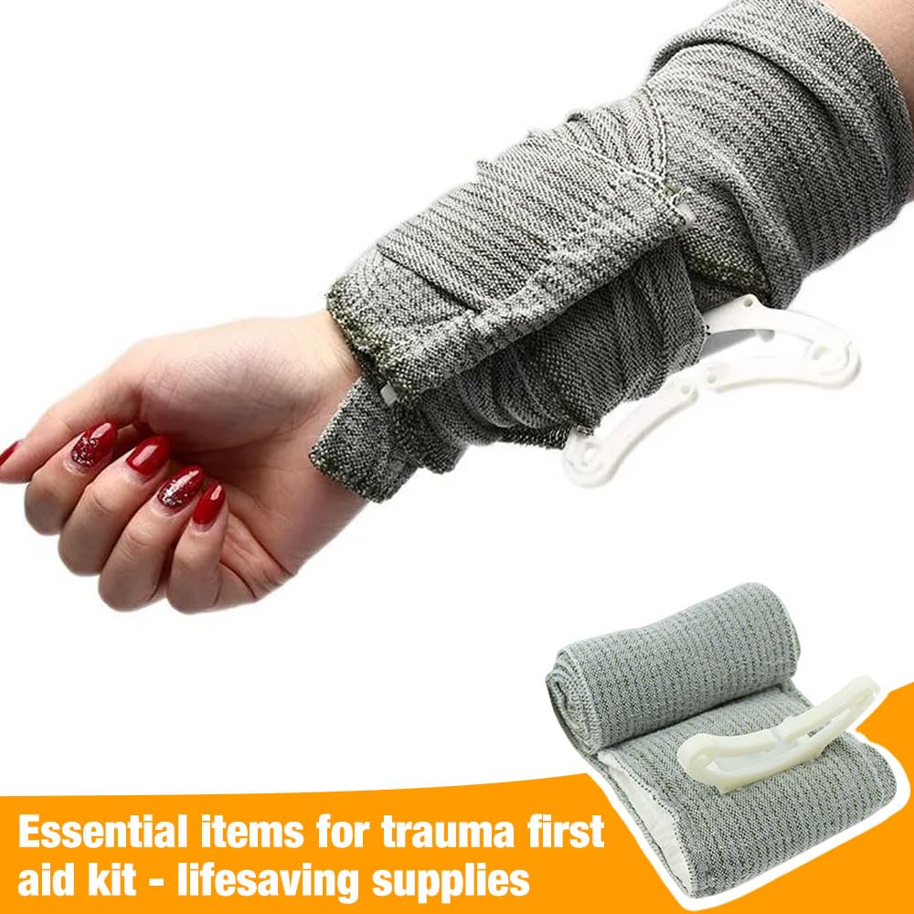 Mineup 4 Piezas Torniquete Tactico Vendaje Israeli, 6 Pulgadas Vendajes Israelíes Para Torniquete De Emergencia, PoliéSter Tourniquet Militar Para Rescate Y Suministros De Emergencia