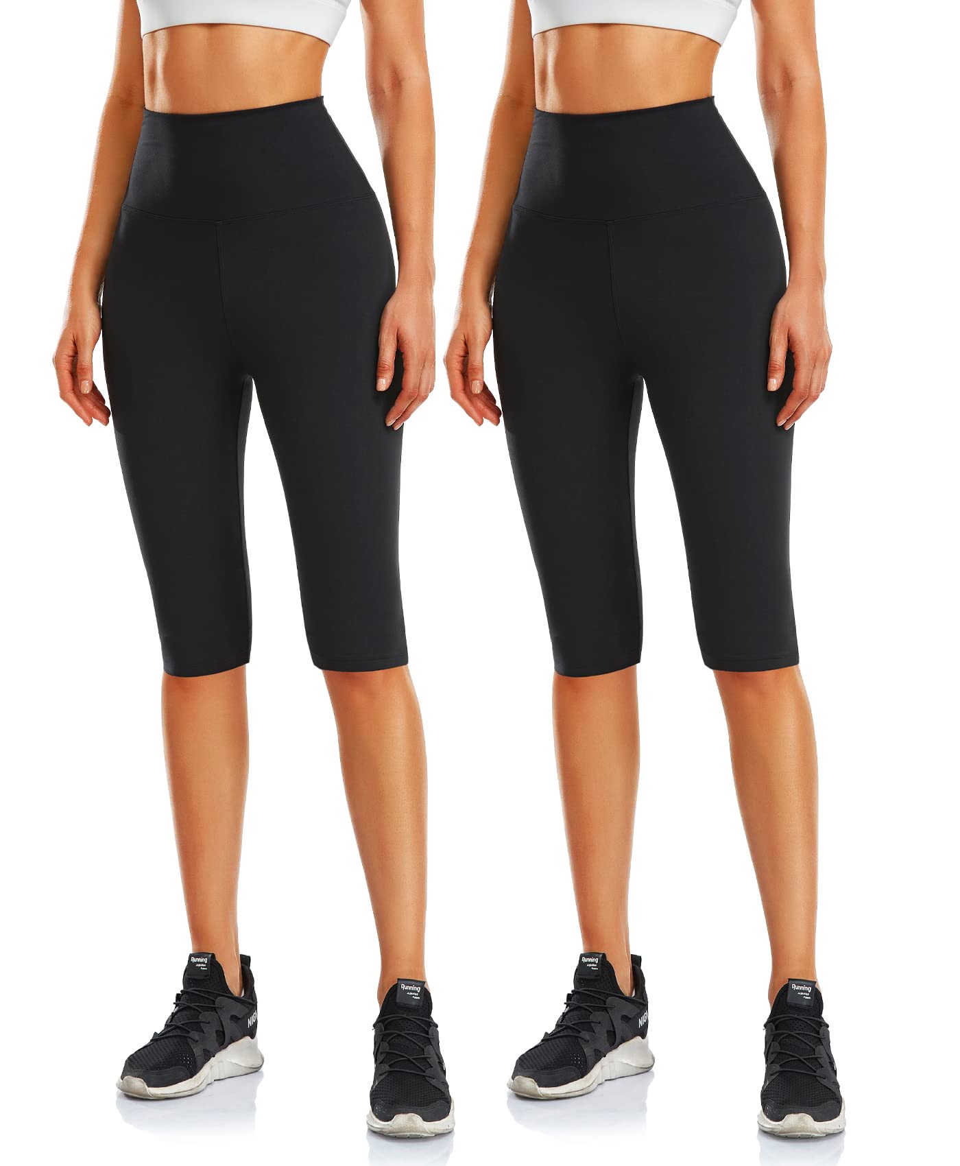 MOREFEELWomen's High Waisted Pleated Skorts Skirts Casual Modest Long Golf Tennis Skirts Ball Pockets