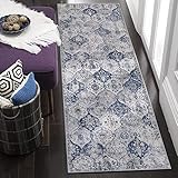 Lahome Moroccan Washable Runner Rug - 2x6 Rug Runners for Hallways 6 Feet Non Slip Non-Shedding Kitc