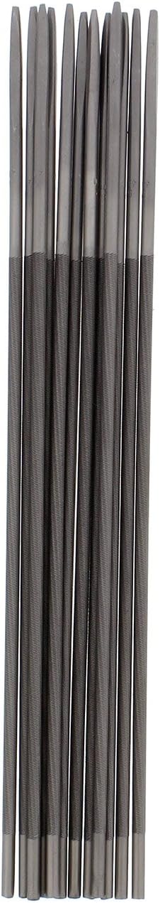 Felled Chainsaw Sharpener Kit 12-Pack, 5/32in (4mm) Chainsaw File Set – Manual Chain Saw Blade Sharpener Files