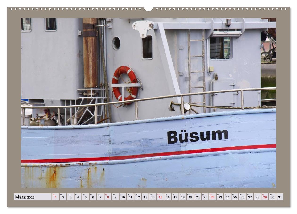 Büsum an der Nordsee (Wandkalender 2026 DIN A2 quer), CALVENDO Monatskalender: Fotografische Impressionen eines Sommers in Büsum. (CALVENDO Orte)