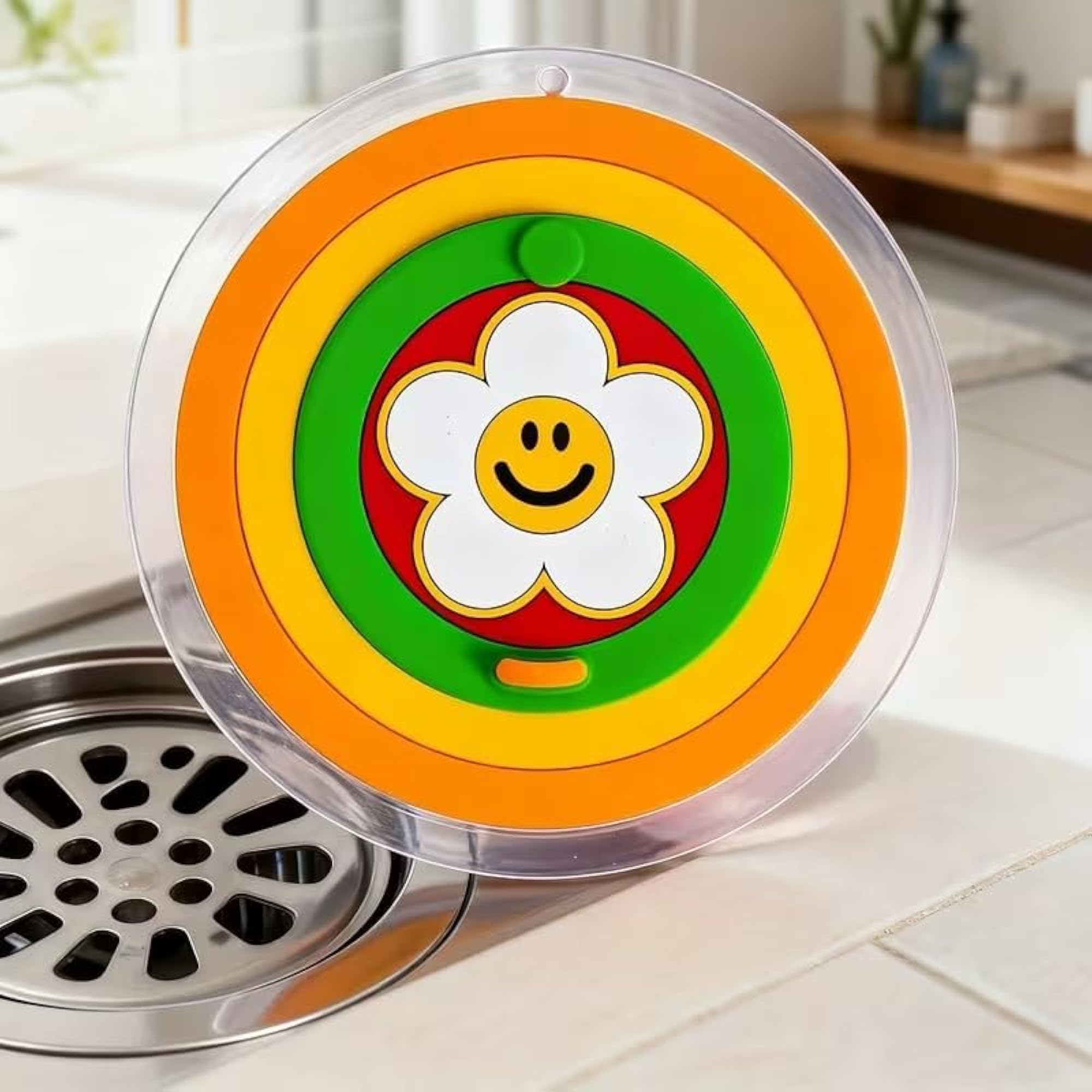 2-in-1 Silicone Drain Cover Pack of 2