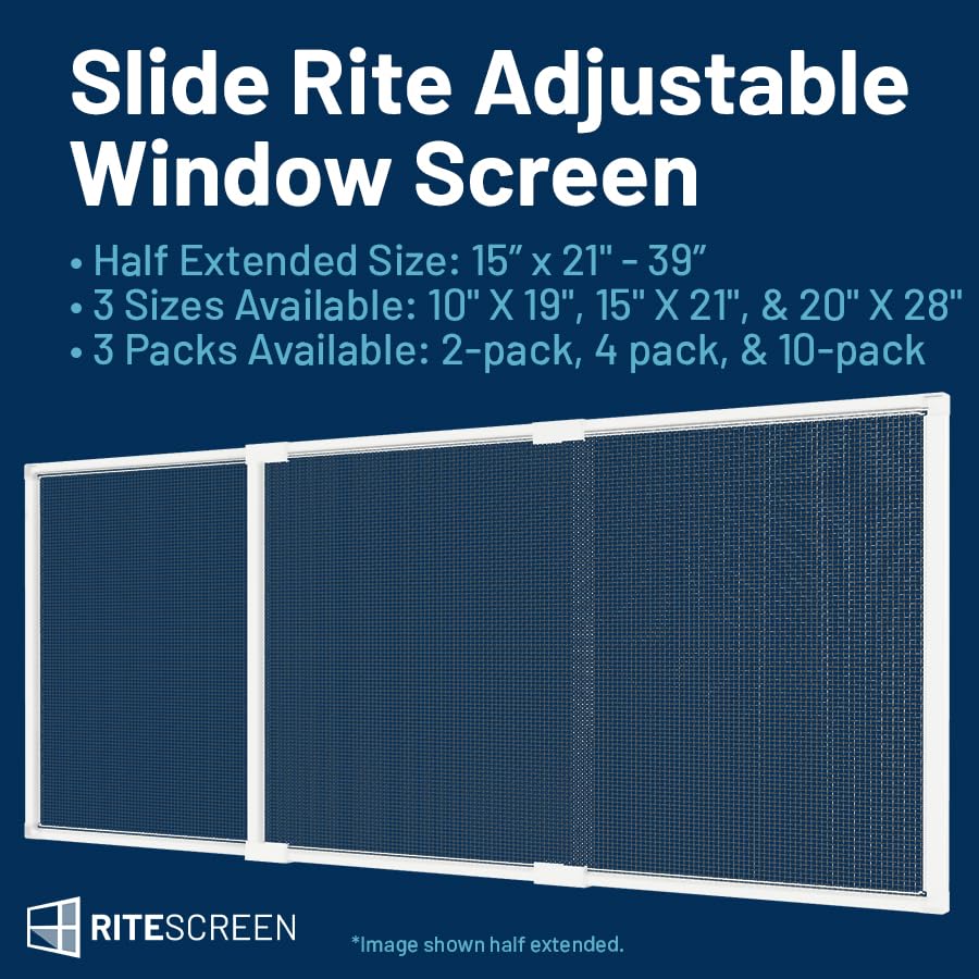 Adjustable & Expandable Window Screen 10