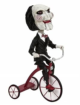 新品❗️ＮＥＣＡ ＳＡＷ （ソウ）ジグソウ　ヘッドノッカーズ ビリーパペット三輪車 NECA ネカ SAW ヘッドノッカーズ ジグソウ パペット 三輪車