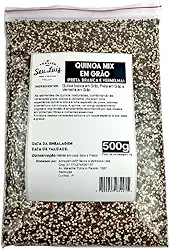 Quinoa Mix Preta Branca e Vermelha 500g – Armazém Seu Luiz
