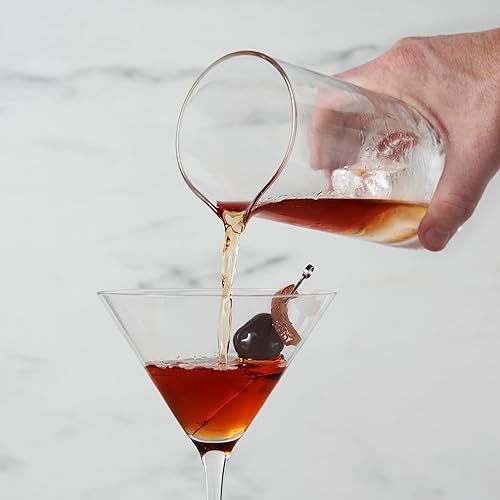 Miniatura 5 de True Stirred - Barra de mezcla grande, accesorios para bar y coctelería para mezcladores, vaso mezclador de bebidas de 25 onzas, juego de 1