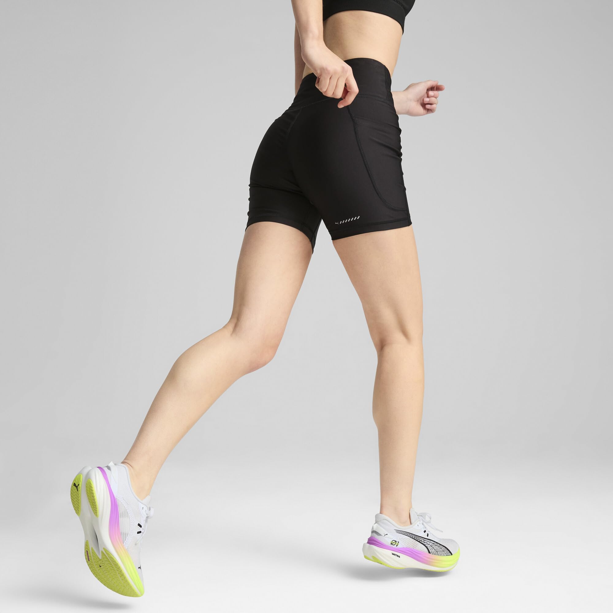 Puma Damen W Run Velocity 12,7 cm Kurze Enge Strickshorts