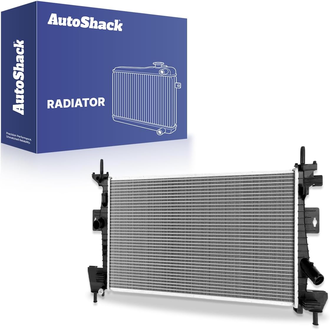 AutoShack Radiator Replacement for 2012-2018 Ford Focus 1-PC